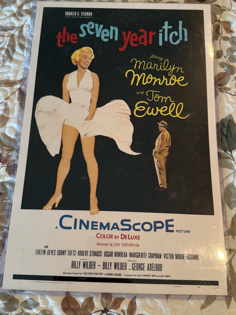 Classic Cinema Poster Wall Art - Black, White & Yellow